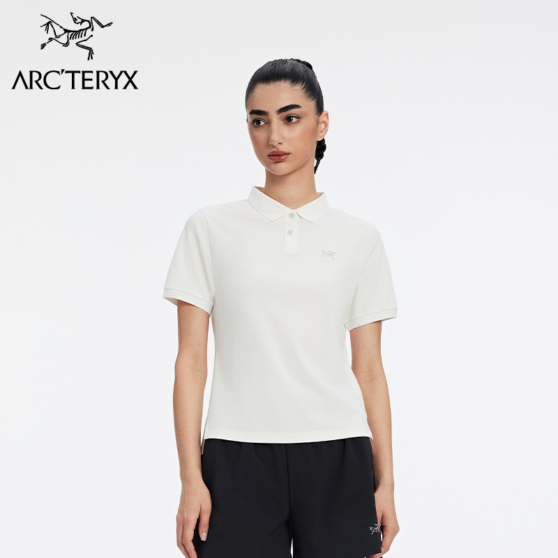 ARC'TERYX AETHER POLO W Breathable Women's Short Sleeve Polo Shirt