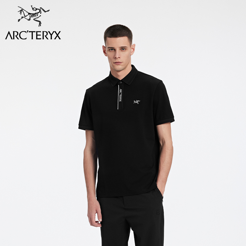 ARC'TERYX AQUILA POLO M Breathable Men's Short Sleeve Polo Shirt
